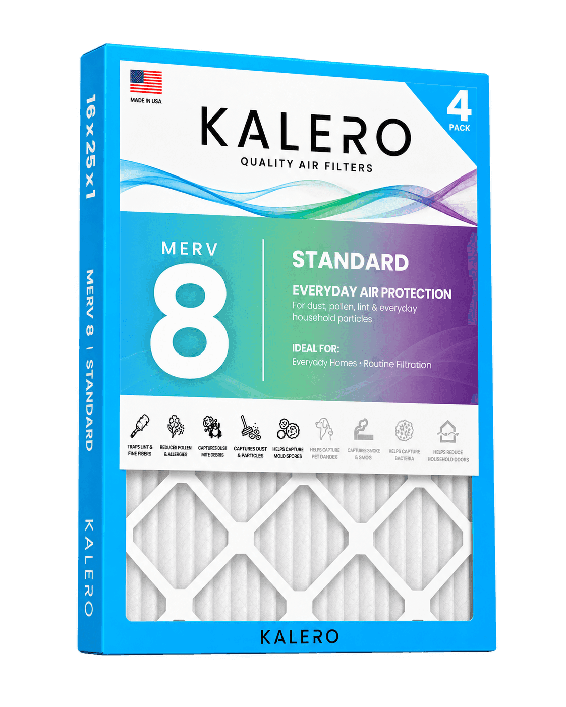 KALERO Standard, MERV 8 air filter